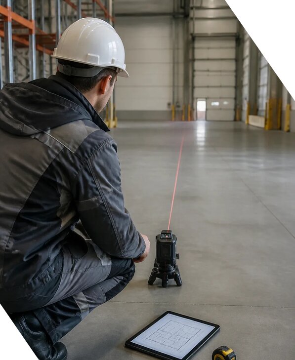 Приемка склада с техническим обследованием объекта в Выборге